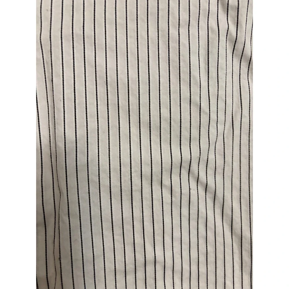 Express Fitted Stretch Cotton Pinstripe  Womens Med Career Casual Business - Picture 2 of 5
